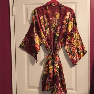 Floral Lounge Robe
